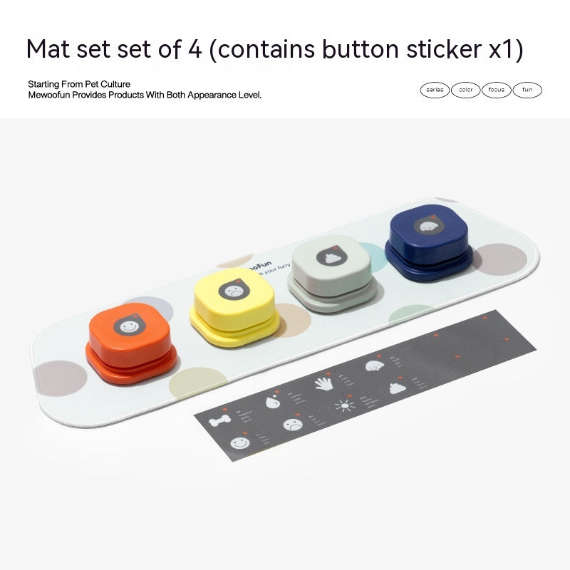 Recordable Talking Button for Dogs & Cats — Teach Your Pet to Communicate