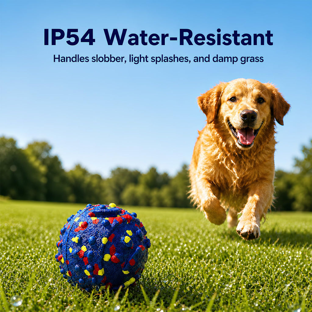 Rolling Interactive Ball for Dogs — Self-Moving, Waterproof & Rechargeable