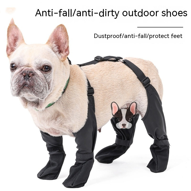 Protective Dog Boots for Outdoor Walks — Waterproof & Adjustable