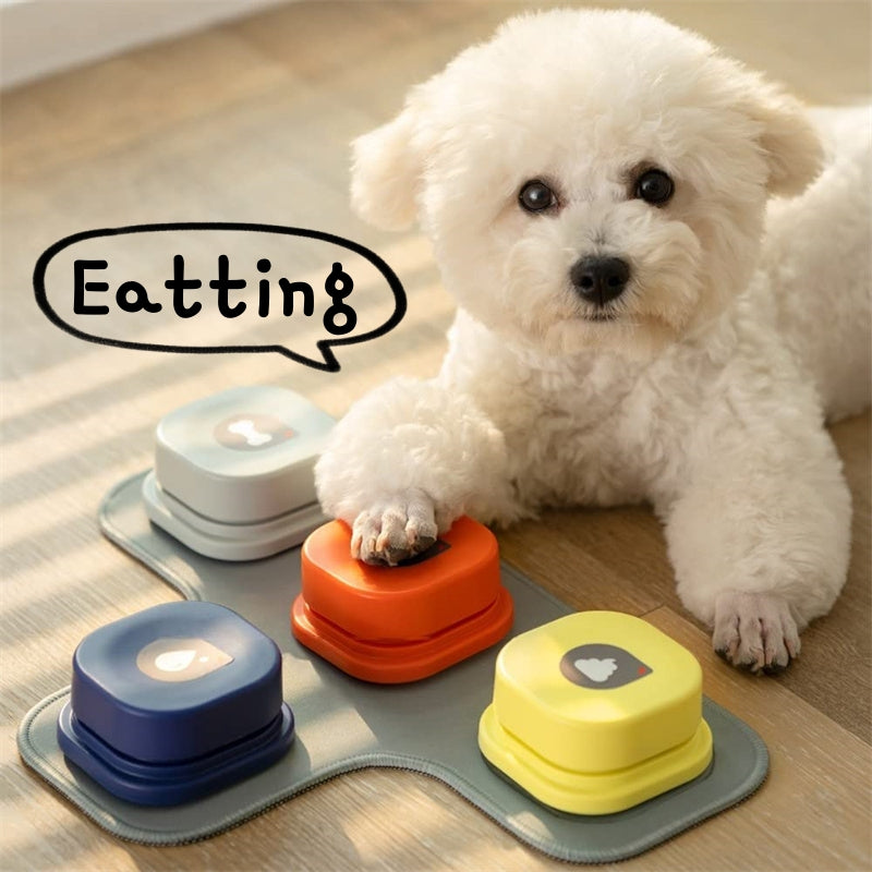 Recordable Talking Button for Dogs & Cats — Teach Your Pet to Communicate