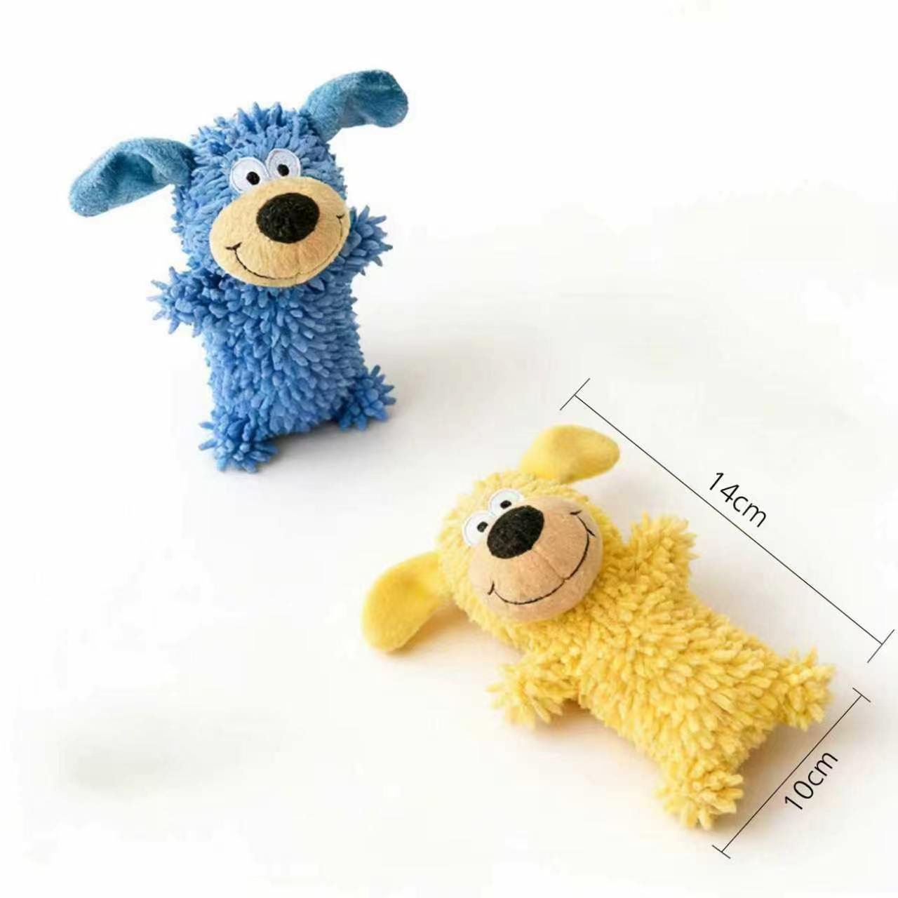 Interactive Squeaky Chew Toy for Dogs — Dental Cleaning & Enrichment