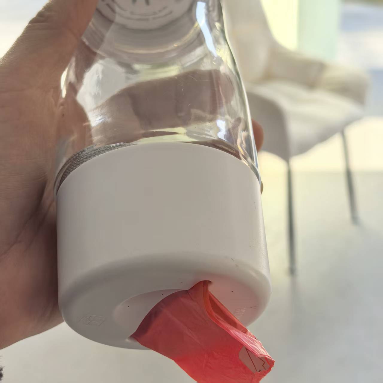 3-in-1 Walk & Feed Travel Bottle for Dogs — Water, Food & Waste Bags