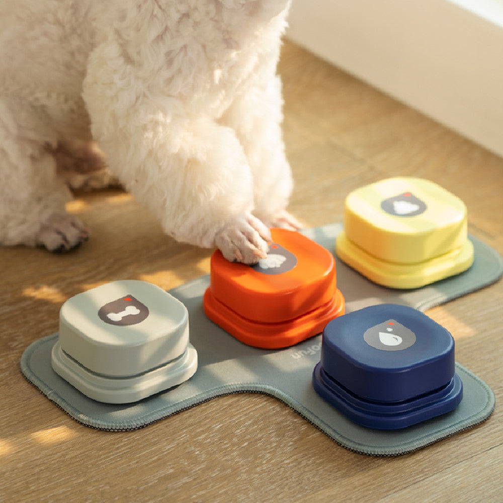 Recordable Talking Button for Dogs & Cats — Teach Your Pet to Communicate