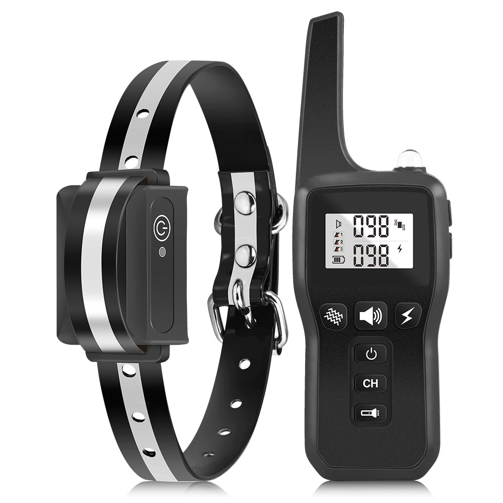 Long-Range Dog Training Collar with Vibration & Tone — 1000m Remote