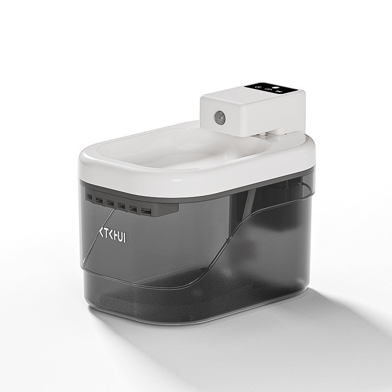 Fresh Running Water Cat Fountain — Motion-Sensing, Quiet Filtration