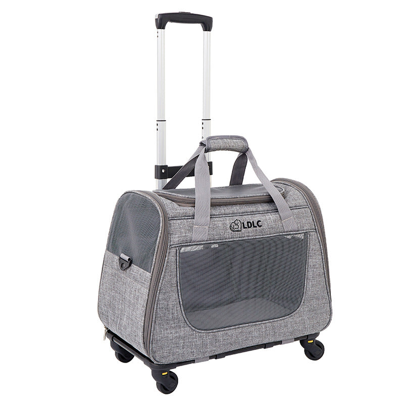 Hands-Free Pet Carrier Bag for Cats & Dogs — Detachable Oxford Design
