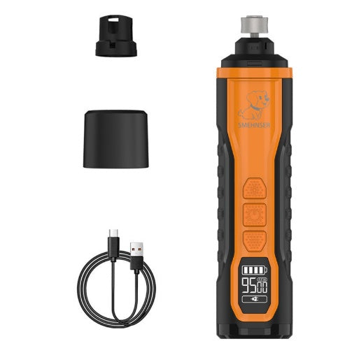 Quiet Nail Grinder for Cats & Dogs — USB Rechargeable, 2000mAh