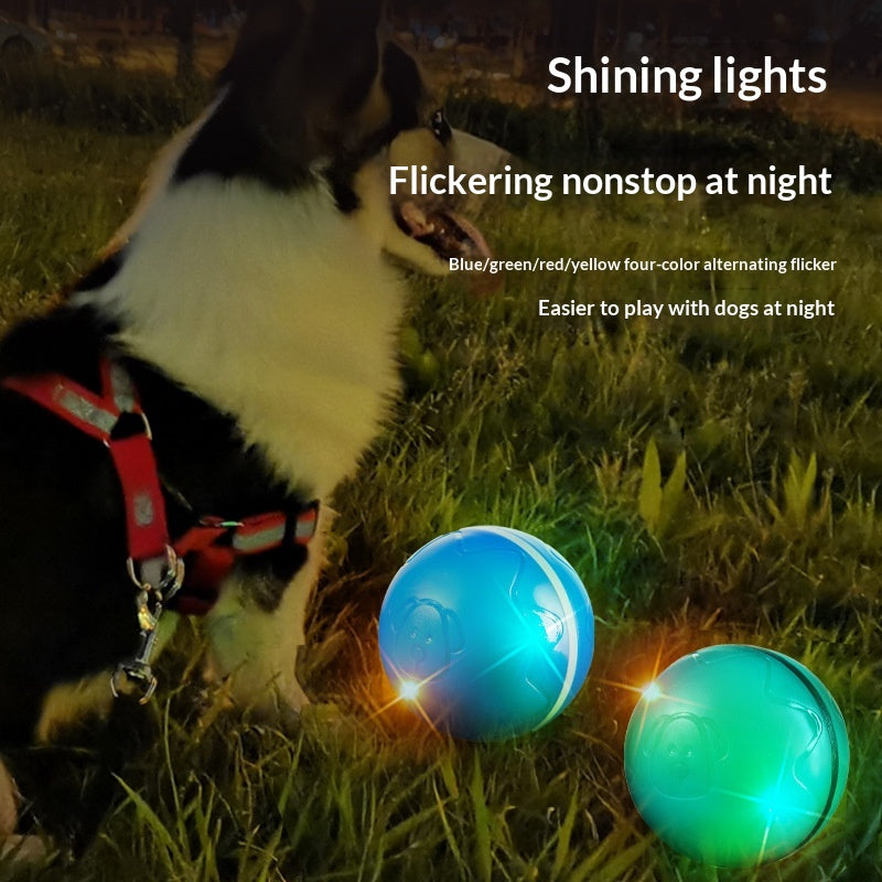 Interactive Jumping Ball Dog Toy — Remote-Controlled Electric Play