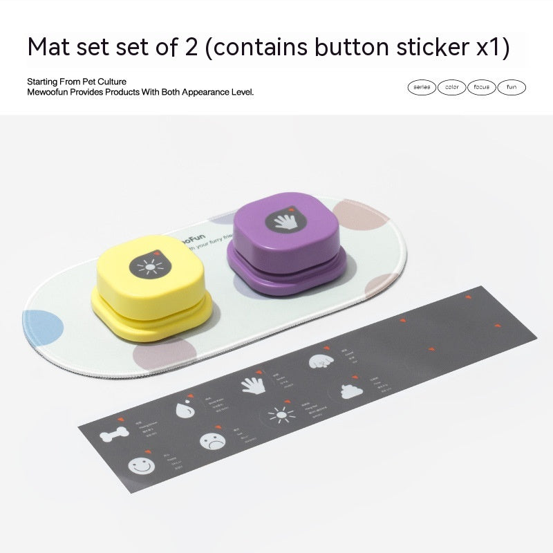 Recordable Talking Button for Dogs & Cats — Teach Your Pet to Communicate