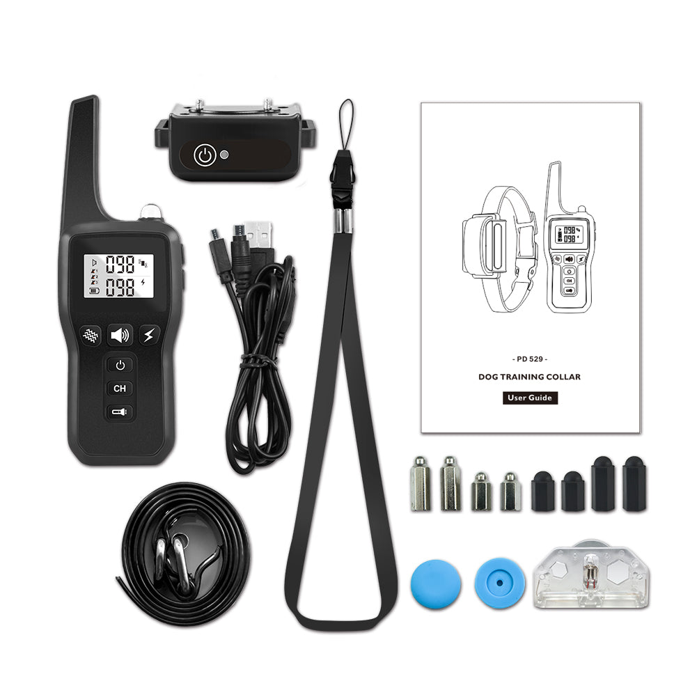 Long-Range Dog Training Collar with Vibration & Tone — 1000m Remote