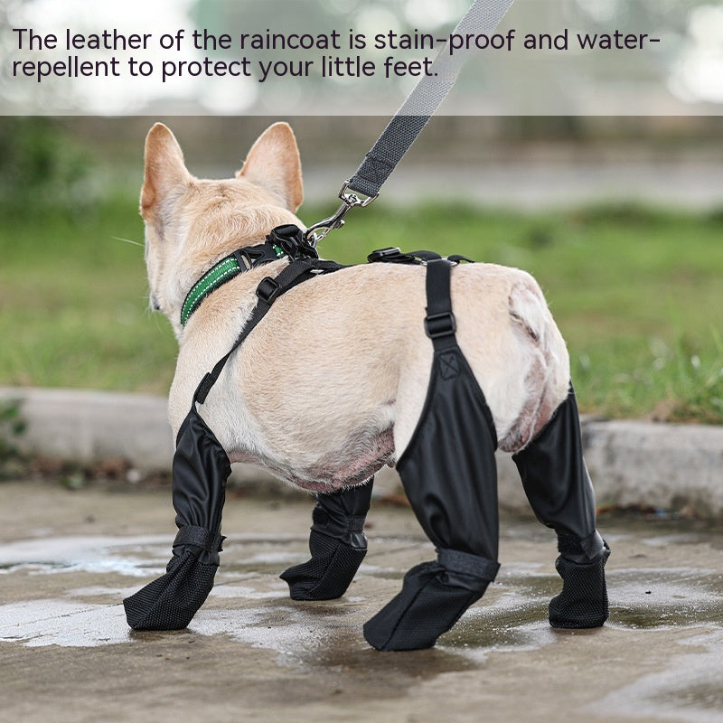Protective Dog Boots for Outdoor Walks — Waterproof & Adjustable