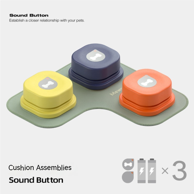 Recordable Talking Button for Dogs & Cats — Teach Your Pet to Communicate