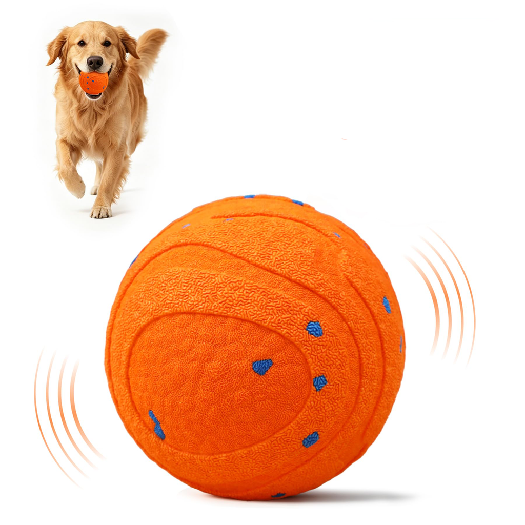 Self-Moving Dog Ball for Independent Play — Rechargeable & Chew-Resistant