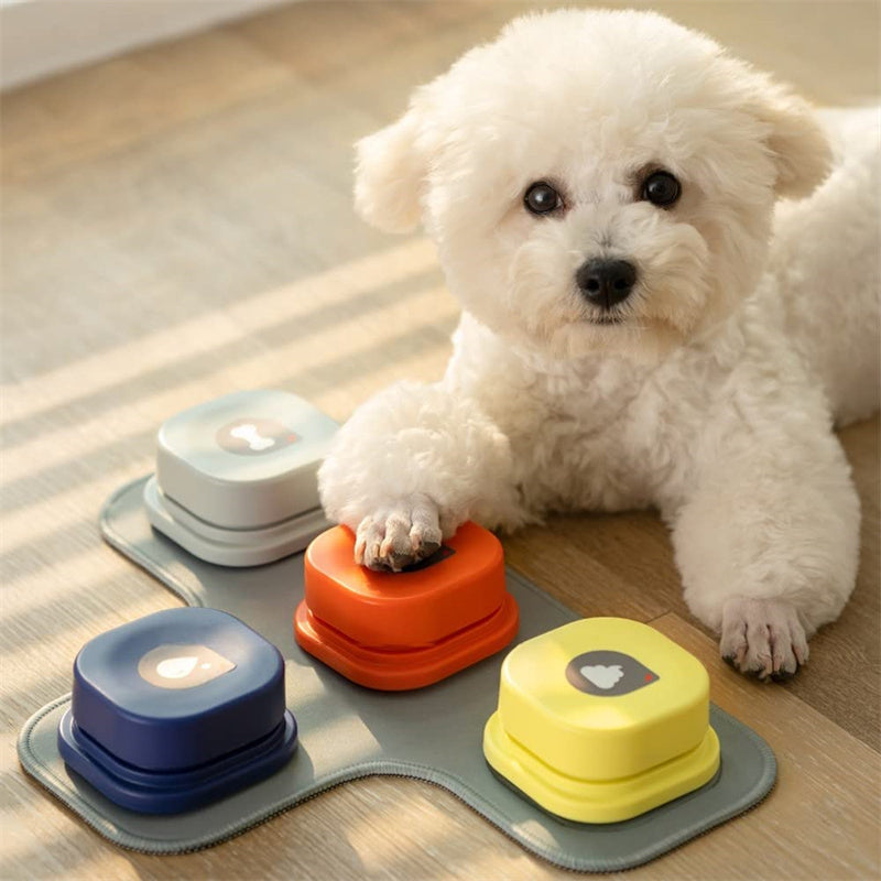 Recordable Talking Button for Dogs & Cats — Teach Your Pet to Communicate