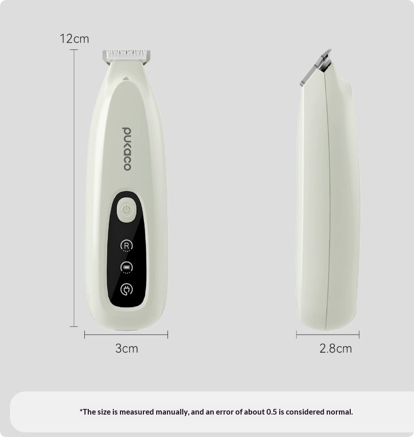 Tangle-Free Paw Trimmer for Cats — Quiet Electric Grooming Shaver