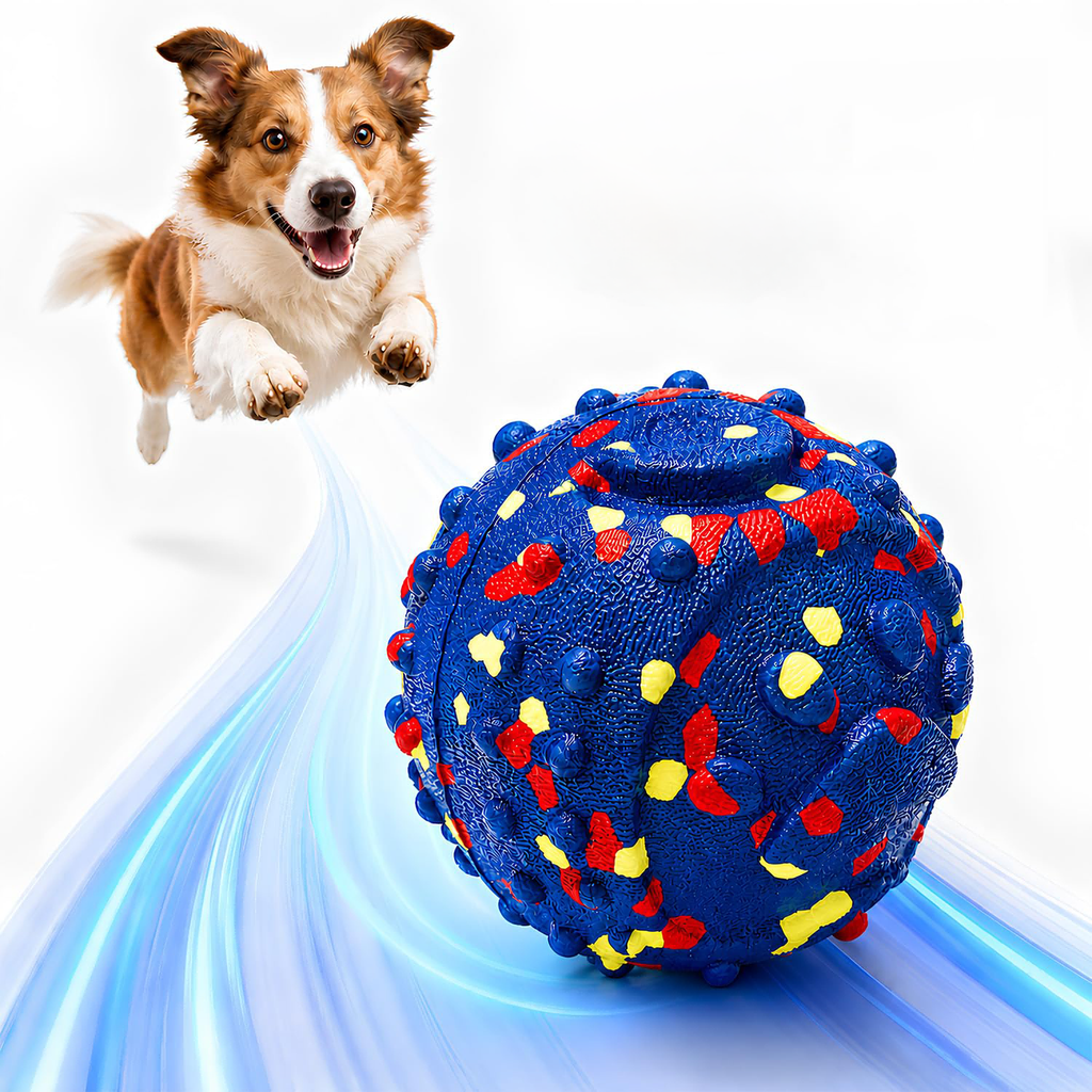 Rolling Interactive Ball for Dogs — Self-Moving, Waterproof & Rechargeable