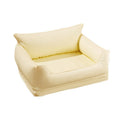 All-Season Cat Sofa Bed — Faux Leather Lounge for Cats
