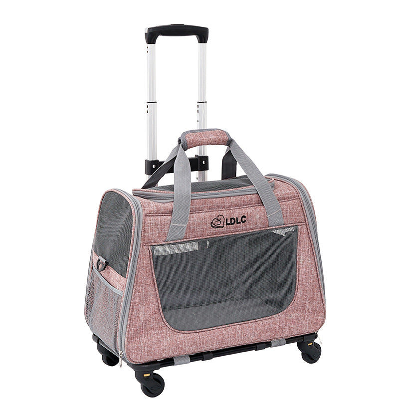 Hands-Free Pet Carrier Bag for Cats & Dogs — Detachable Oxford Design