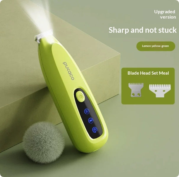Tangle-Free Paw Trimmer for Cats — Quiet Electric Grooming Shaver