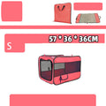 Foldable Pet Travel Carrier for Cats & Dogs — Locking Zippers
